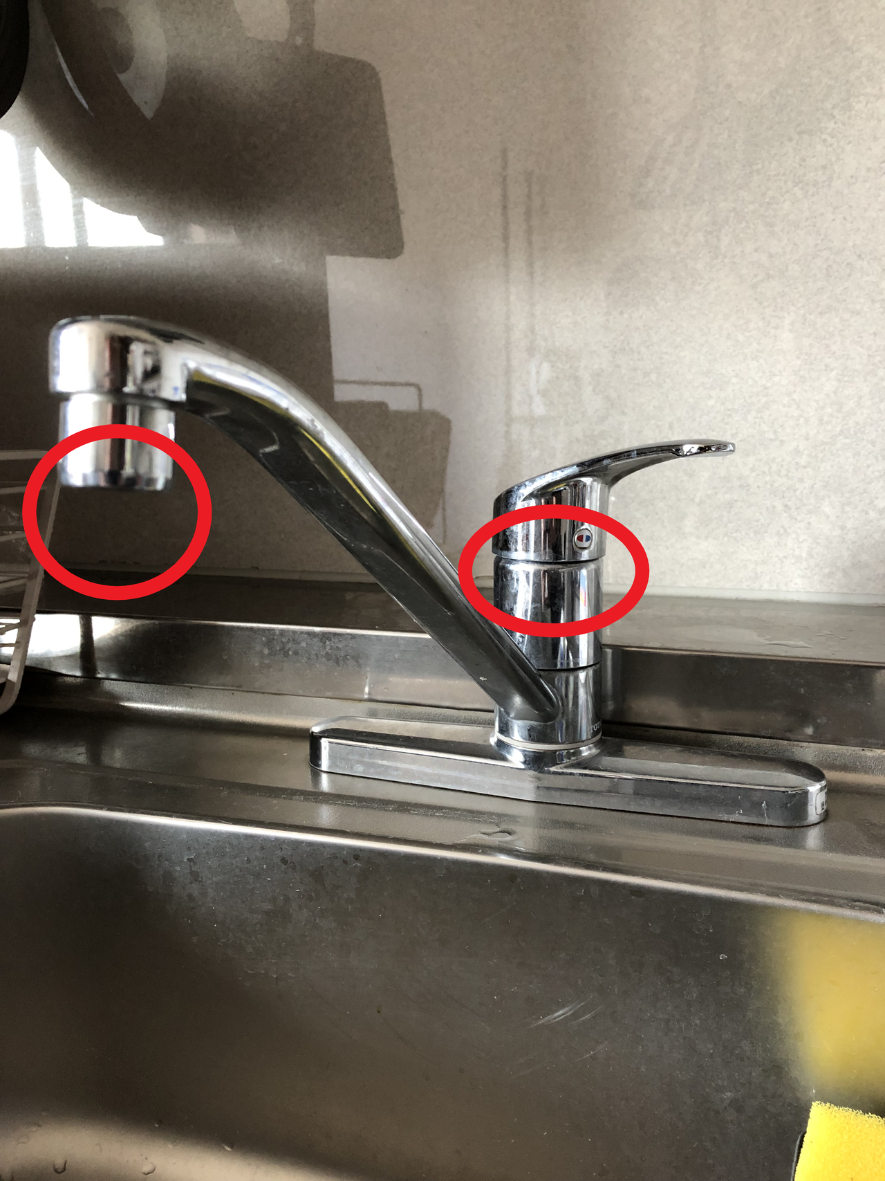 キッチン蛇口・水栓の水漏れ
